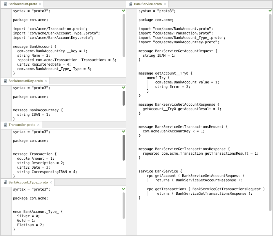 ALFA Generated PB3 Code